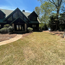 Landscaping-sod-installation-retaining-wall-installation-on-Lake-Wedowee 2